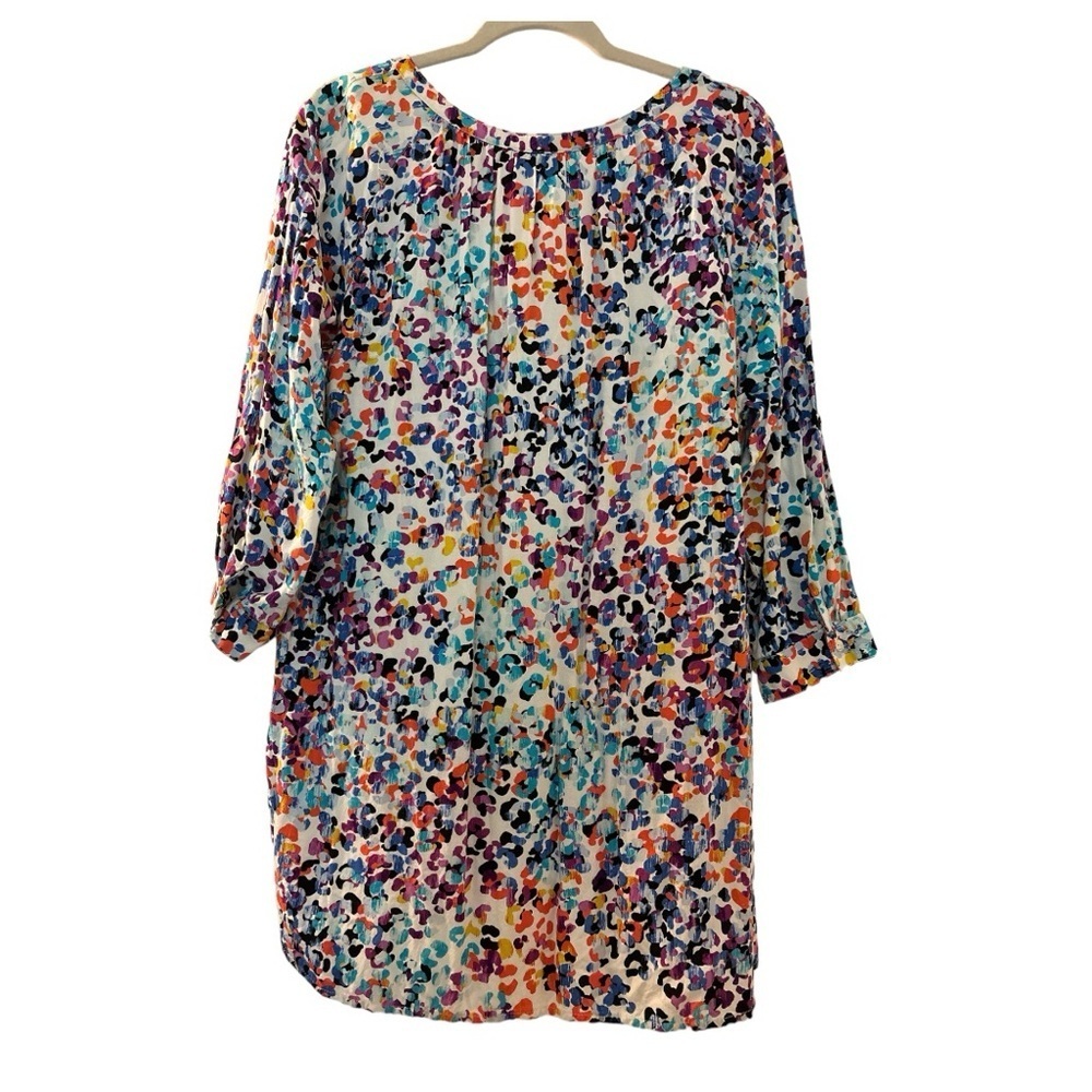 Intro Blouse, Tunic Length, Full Button Front, Lo… - image 4